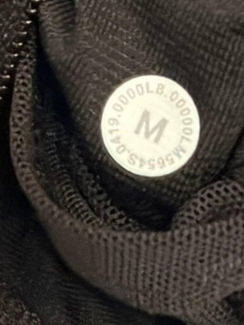 Lululemon Men’s Pants Engineered Warmth Joggers Black / White size Medium - Picture 12 of 16